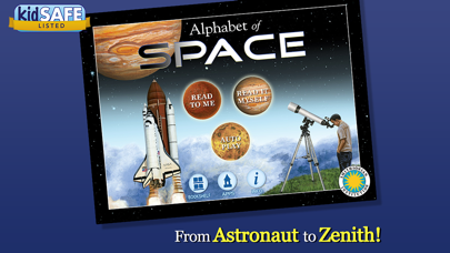 How to cancel & delete Alphabet of Space - Smithsonian Alphabet Books from iphone & ipad 1