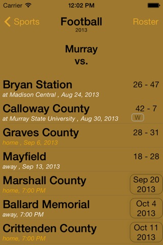 Murray High School Athletics screenshot 2