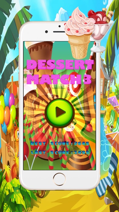 How to cancel & delete Dessert Match3 Games - matching pictures for kids from iphone & ipad 1