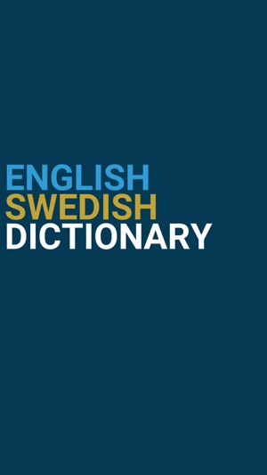 English : Swedish Dictionary(圖1)-速報App