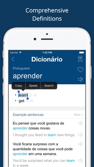 Portuguese English Dictionary*(圖2)-速報App