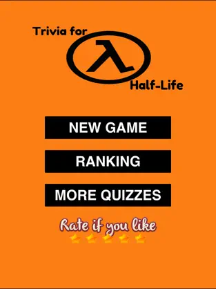 Bildschirmfoto 1 Trivia for Half-Life - FPS Video Game Free Quiz iphone