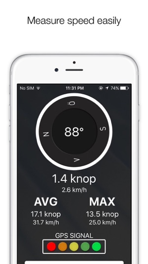 Knotmeter+ - Speedometer Speed Limit GPS Tracker +(圖2)-速報App