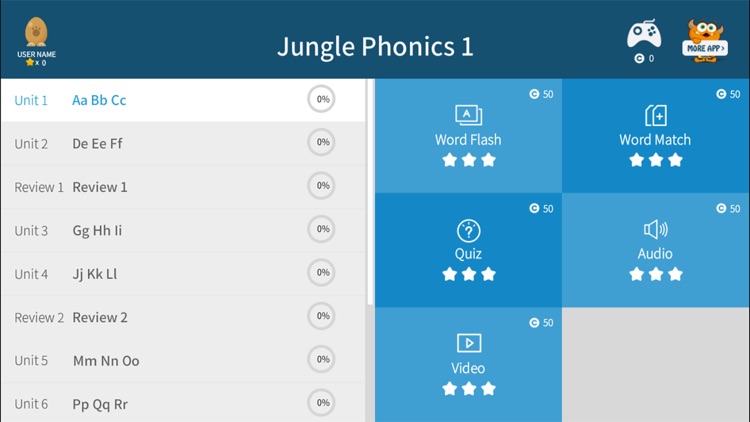 Jungle Phonics 1