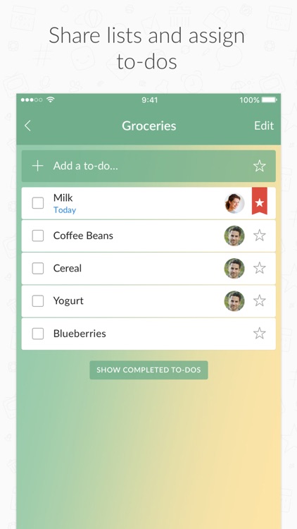 Wunderlist: To-Do List & Tasks screenshot-3