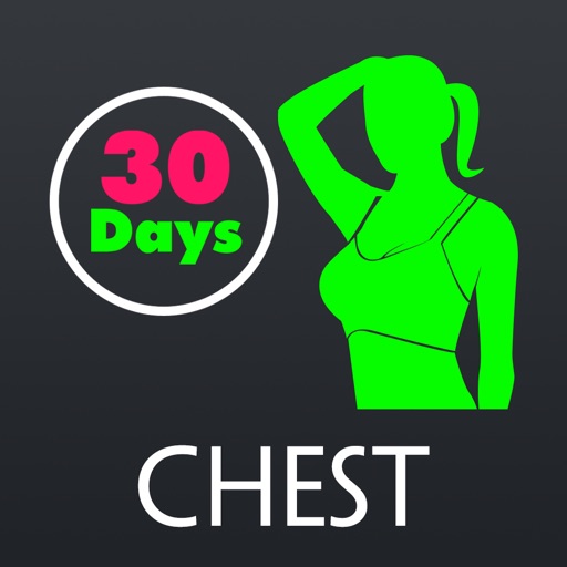 30 Day Chest Fitness Challenges ~ Daily Workout Icon