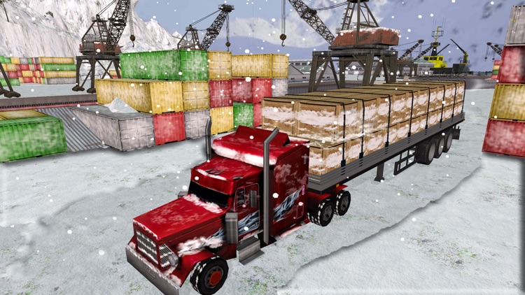 Grand Snow Truck Simulator : Cargo Truck Driver 3D