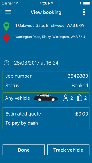 Abba Cars Taxis Warrington(圖5)-速報App