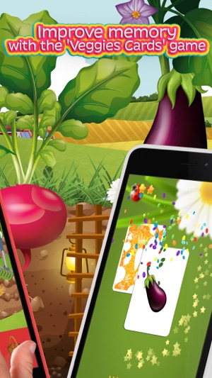 Moona Vegetable: Learning Games for Toddler, Kids(圖5)-速報App