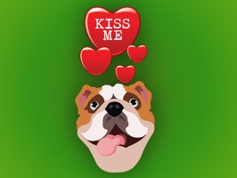 Valentine Dogs is a collection of over 150 dog stickers with lots of cute messages to send to your loved ones