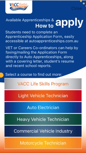 VACC Apprenticeships(圖3)-速報App