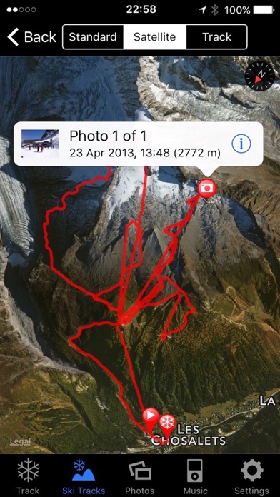 Ski Tracks Lite review screenshots