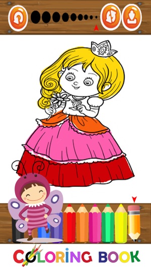 Princessfairy and Mermaid Coloring Marker For Girl(圖4)-速報App