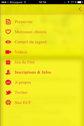 Journées ECF screenshot 2