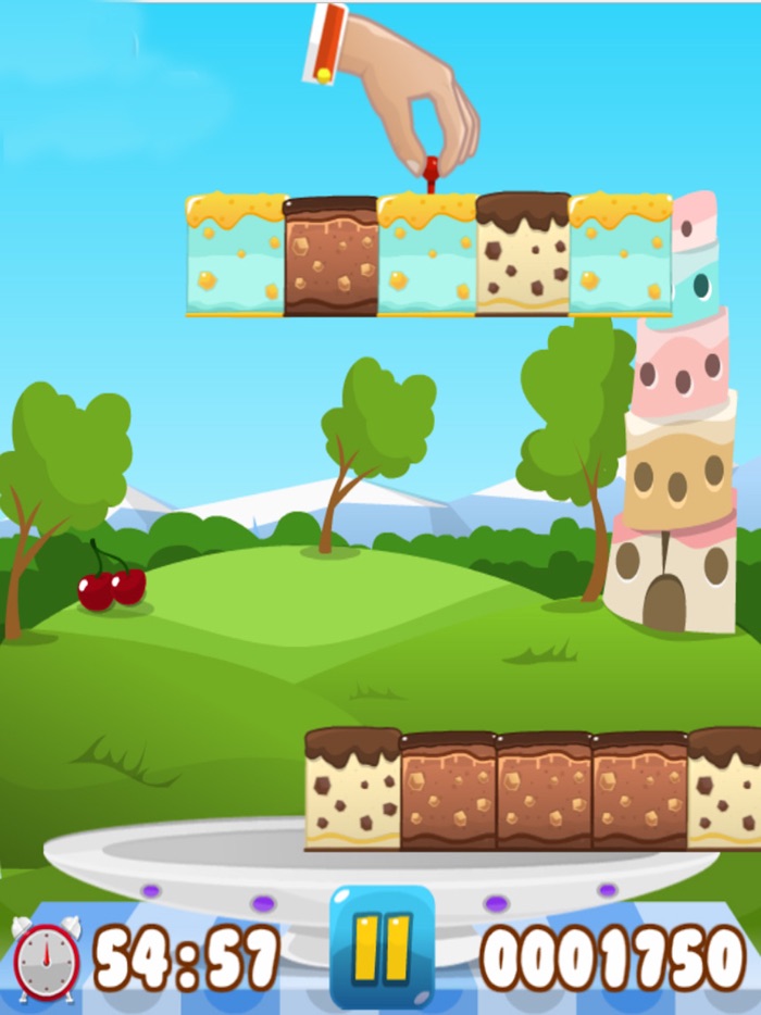 Build The Tower Sweet Cake - Kids Game