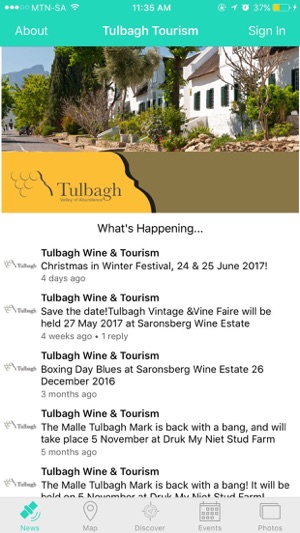 Tulbagh Tourism(圖1)-速報App