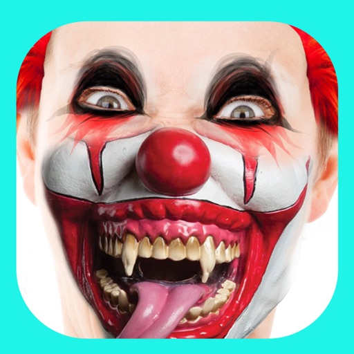 Scary Clown Photo Prank – Spooky Face Camera Icon