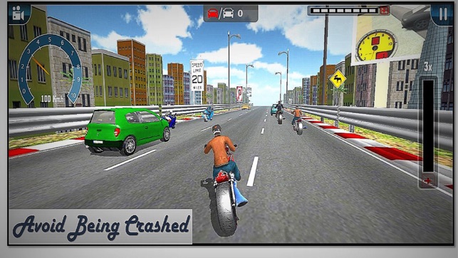 Highway Moto Racer: Crazy Traffic Ride(圖2)-速報App