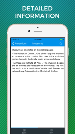 Minneapolis Travel Guide with Offline Street Map(圖4)-速報App