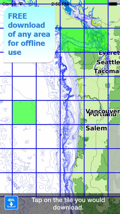 Aqua Map Oregon Washington - GPS Nautical Charts screenshot-4