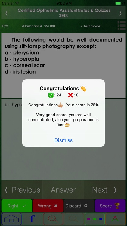 Certified Ophtalmic Assistant Exam Prep 2200 Q&A screenshot-3