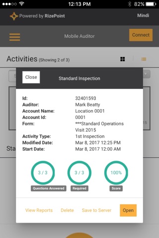 RizePoint Mobile Auditor screenshot 4