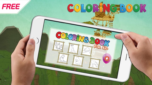 Coloring Kids friendly for Robinson Crusoe Animals(圖2)-速報App