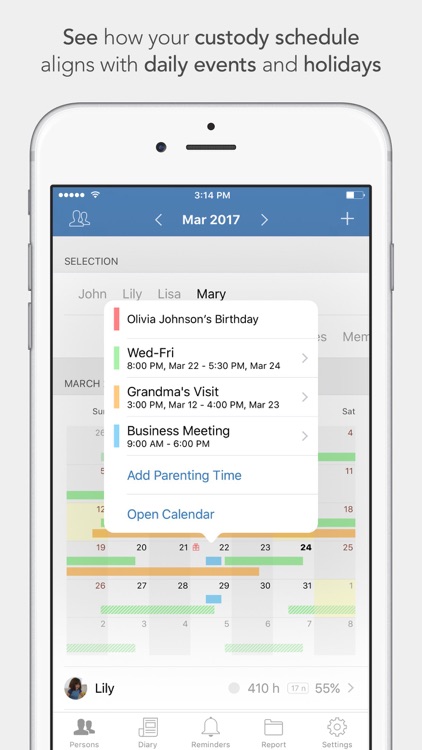 Alimentor - Child Custody Tracker