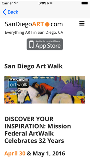 SanDiegoART.com™ - San Diego ART Group™(圖3)-速報App