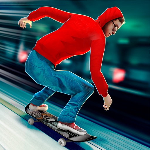 Skate Board Revolution PRO . Subway Riders iOS App