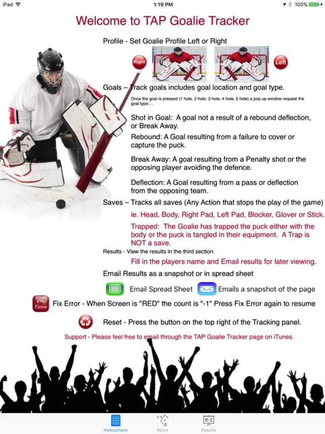 TAP Goalie Tracker HD(圖2)-速報App