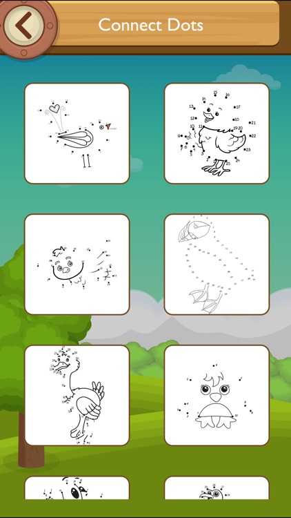 Coloring book - Kids learn to draw birds, animals screenshot-3