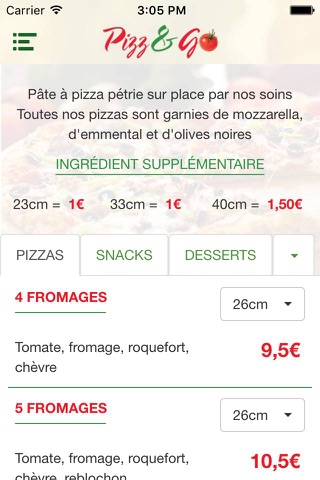 Pizz & Go screenshot 2