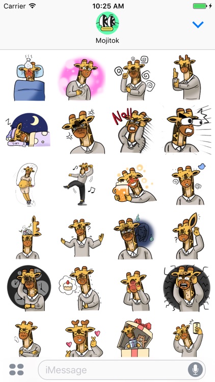 Mr.Giraffe Stickers