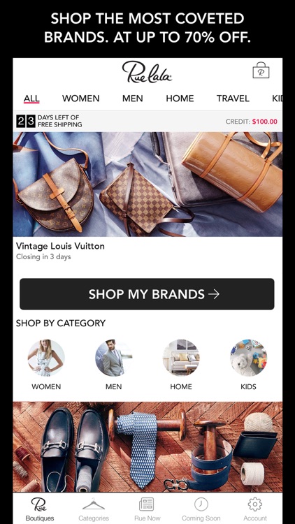 Rue La La-Shop Designer Apparel at Up to 70% Off screenshot-0