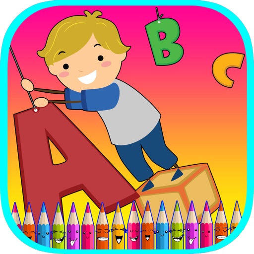 Shapes & Coloring Games: Kids toddlers learning Icon
