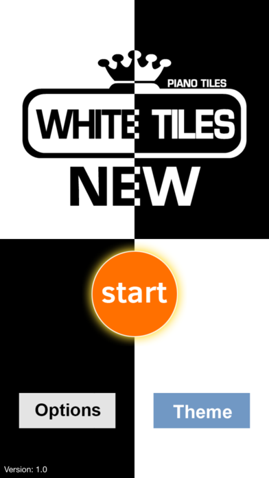Black White Tiles (New): Piano Tiles Mini Games screenshot 2