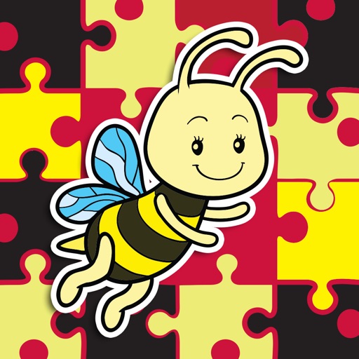 Cute  Honey Bee Jigsaw for Kids icon