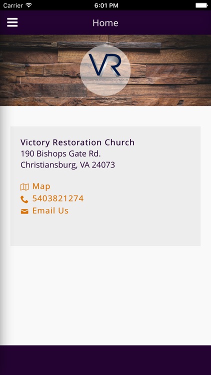 Victory Restoration Church - Christiansburg, VA