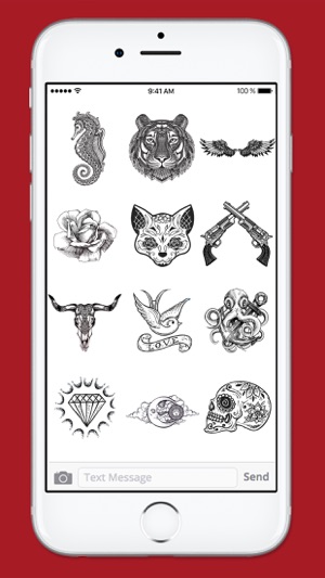 Retro Tattoo Art Sticker Pack(圖5)-速報App