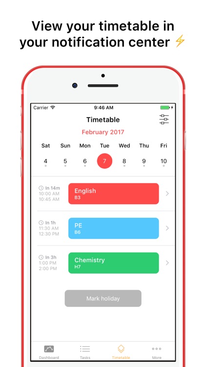 The Homework App - Your School Schedule & Planner