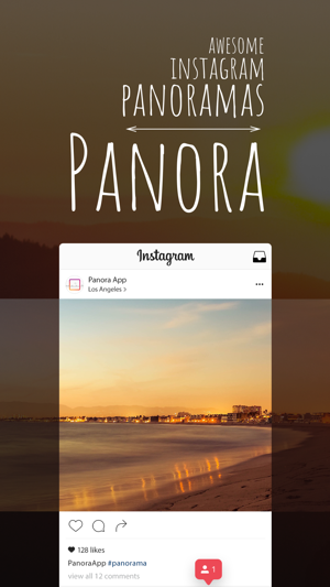 Panora for Instagram Panorama Uploads