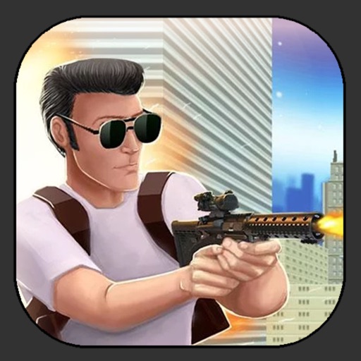 Crime Shooter CS: gun shooting war games Icon