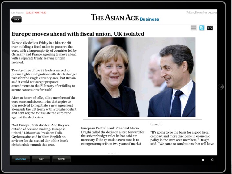 The Asian Age for iPad screenshot-4