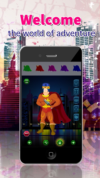 SuperHero Dress Up Create A Character Games