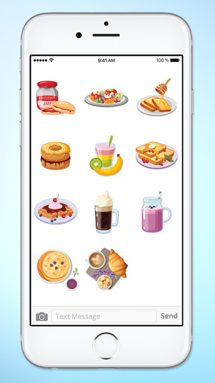 Breakfast and Brunch Food Sticker Pack screenshot-4