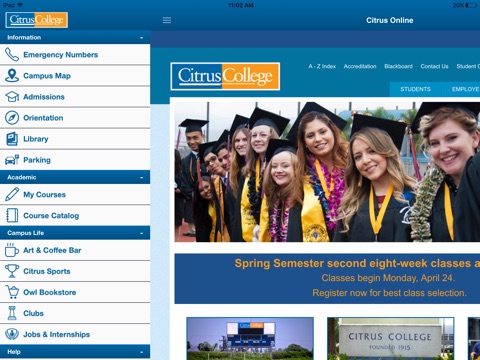 Citrus College screenshot 2