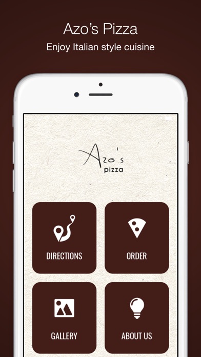 How to cancel & delete Azo's Pizza Order Online from iphone & ipad 1