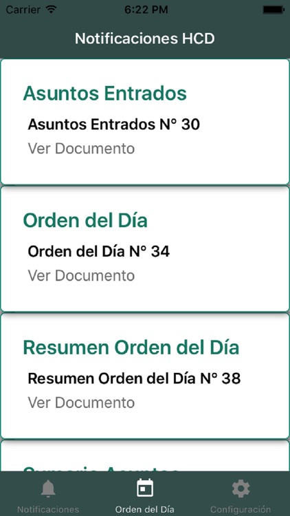 Notificaciones HCD screenshot-3