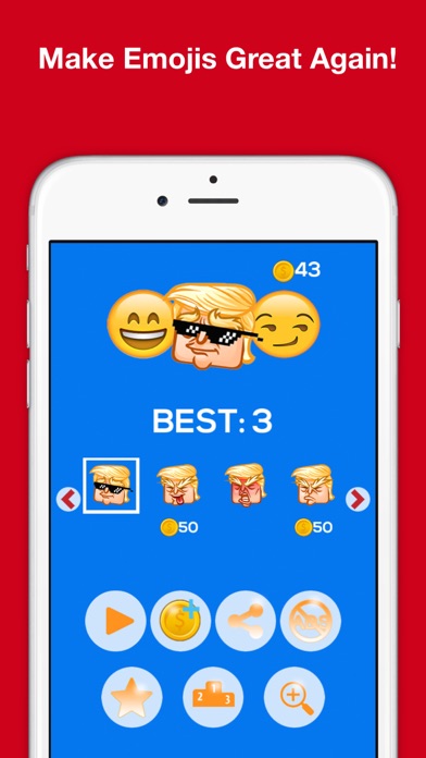 Super Emoji Run-Make Emojis Great Again iPhone App